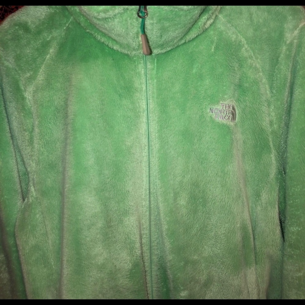 green soft north face!